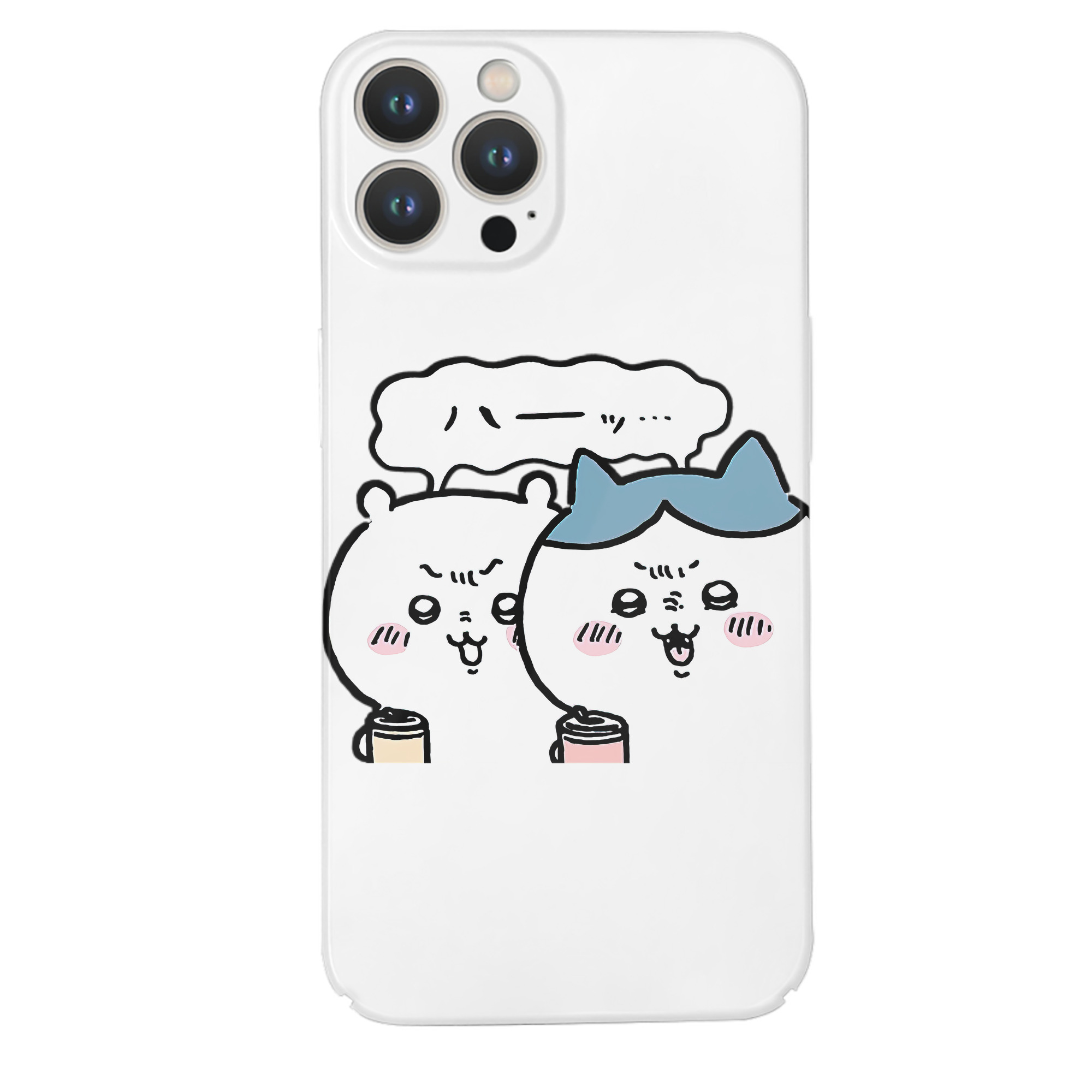 （画像用） ちいかわ ハチワレ Chii-kawa hachiware 【iPhone 14シリーズ対応】ハードケース